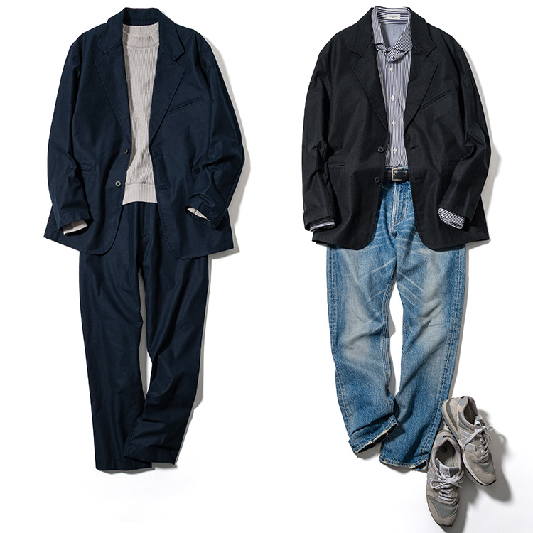 【Jackman】Back Nep Jacket(JM8568)　フラップ付きポケット