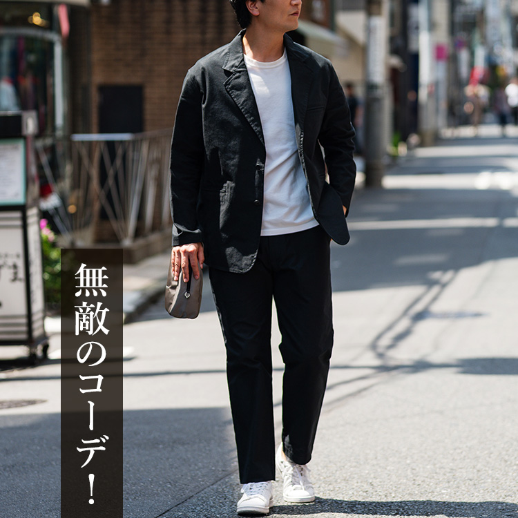 【Jackman】Back Nep Trousers(JM4568) フラップ付きポケット