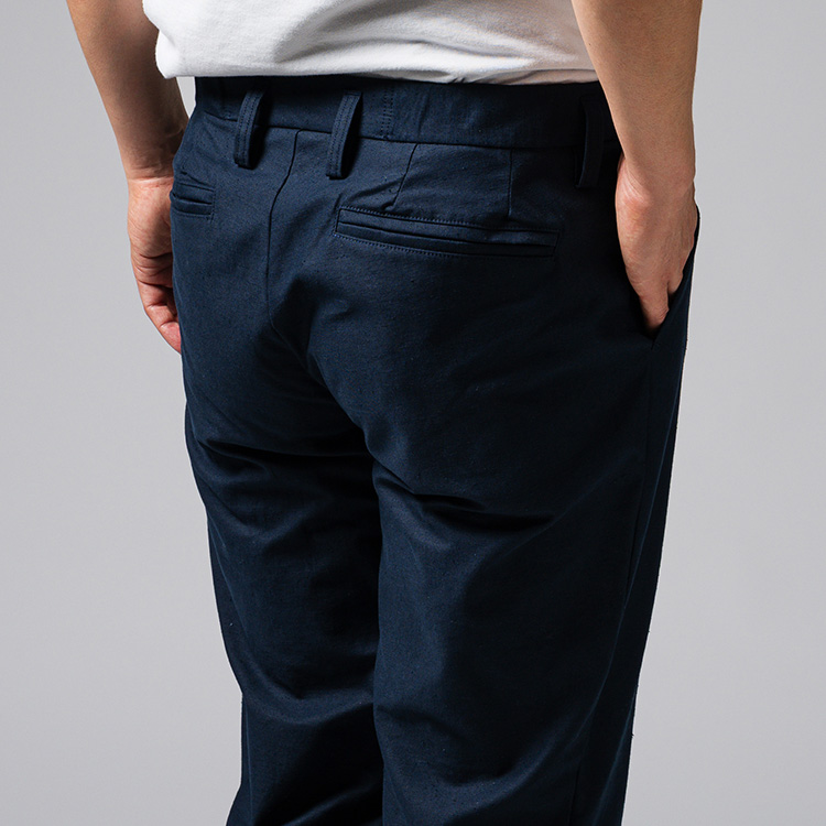 【Jackman】Back Nep Trousers（JM4568）  フラップ付きポケット