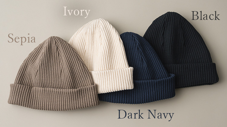 【Jackman】Waffle Knit Cap（JM6605）