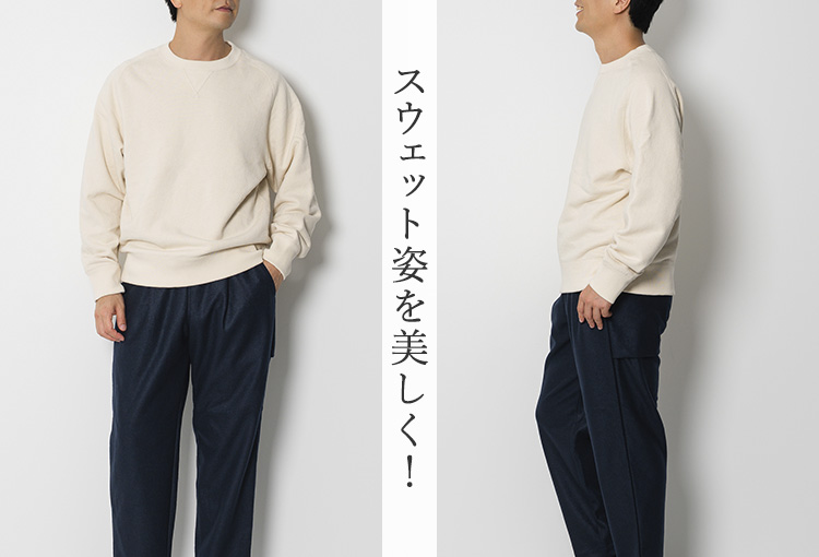 【Jackman】Big Loop Crewneck(JM7580)