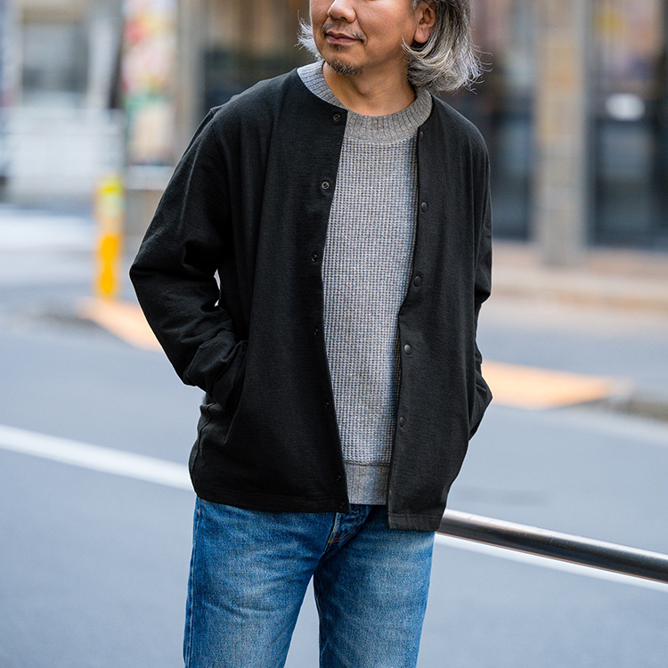 Jackman】Stretch Collarless Jacket（JM8611） | 藤巻百貨店