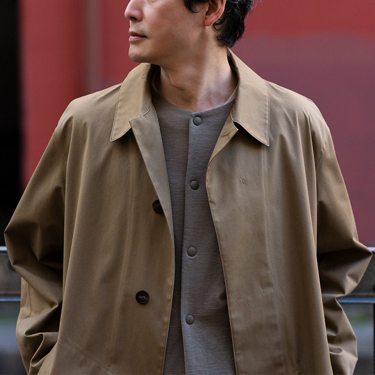 Jackman】Stretch Collarless Jacket（JM8611） | 藤巻百貨店