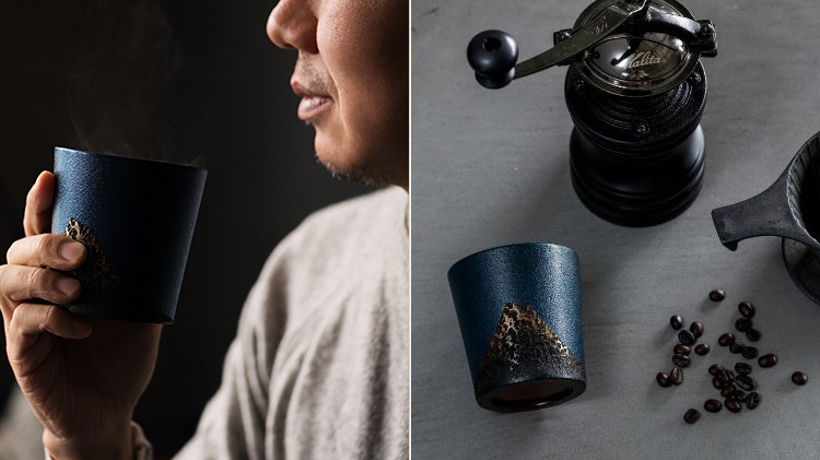 【さぬきうるしSinra】＜香川漆器＞象谷石粉塗フリーカップ