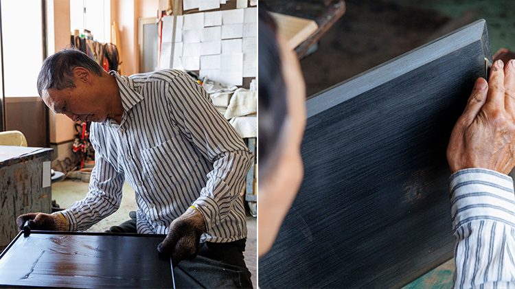 【中田漆木】香川県産ヒノキのランチョントレー