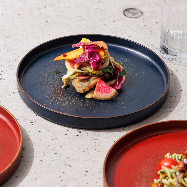 【さぬきうるしSinra】＜香川漆器＞錫蒔絵 石粉塗プレート