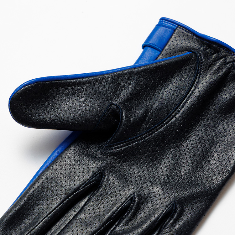 【平田商店】パンチングレザー ドレスグローブ(スマホ対応)