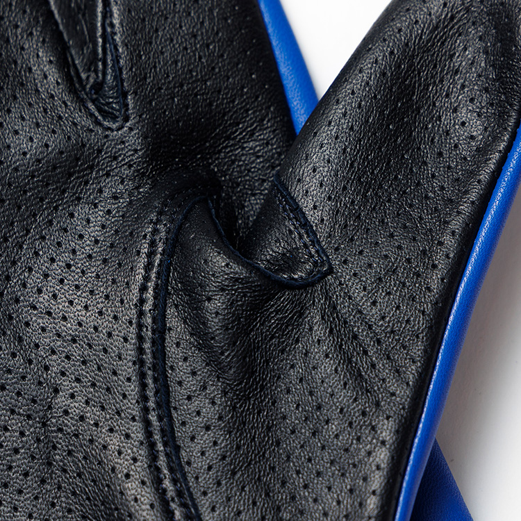 【平田商店】パンチングレザー ドレスグローブ(スマホ対応)