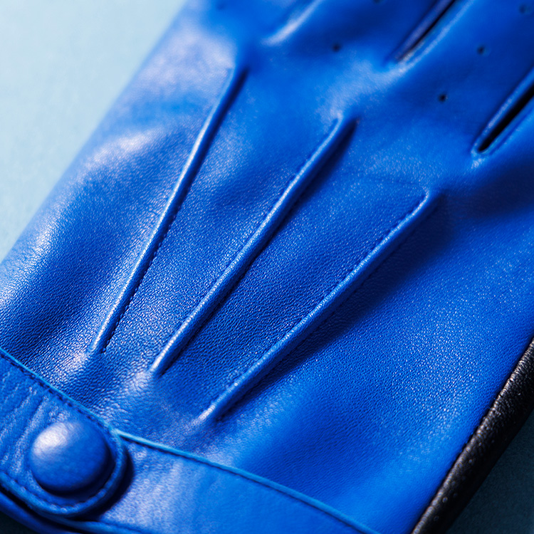 【平田商店】パンチングレザー ドレスグローブ(スマホ対応)