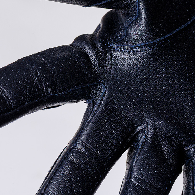 【平田商店】パンチングレザー ドレスグローブ(スマホ対応)