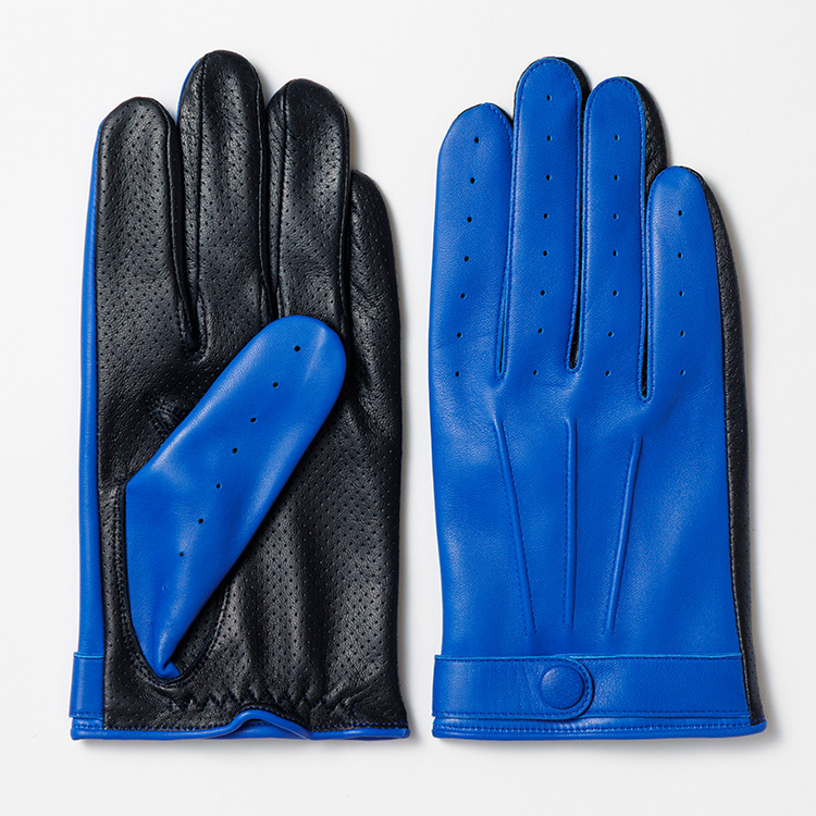 【平田商店】パンチングレザー ドレスグローブ（スマホ対応）