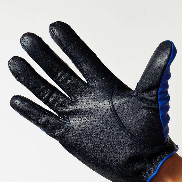 【平田商店】パンチングレザー ドレスグローブ（スマホ対応）