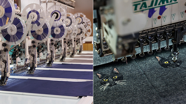 【タナベ刺繍】手刺繍入り リストウォーマー 星座ワッペンモデル