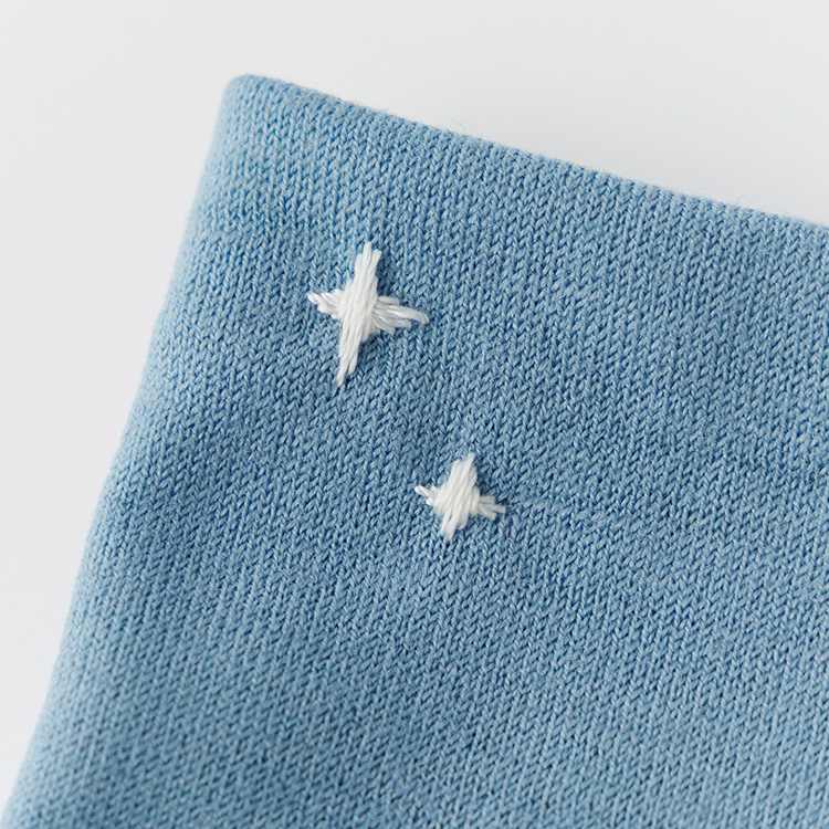 【タナベ刺繍】手刺繍入り リストウォーマー 星座ワッペンモデル