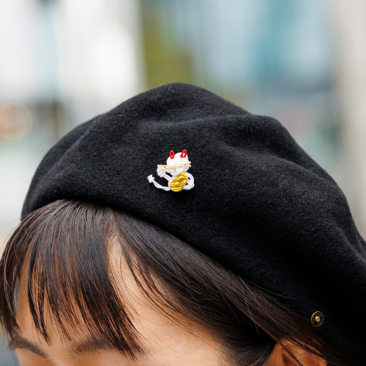 【さぬき水引】縁起物ピンズ