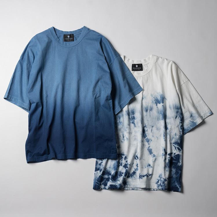 【CENTENA】LUXURY　琉球藍染Tシャツ