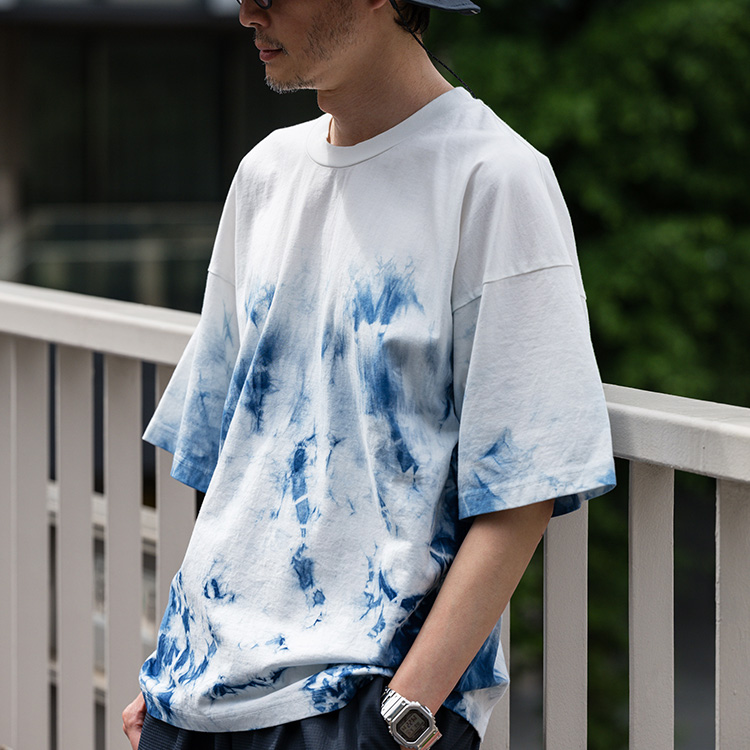 【CENTENA】LUXURY　琉球藍染Tシャツ