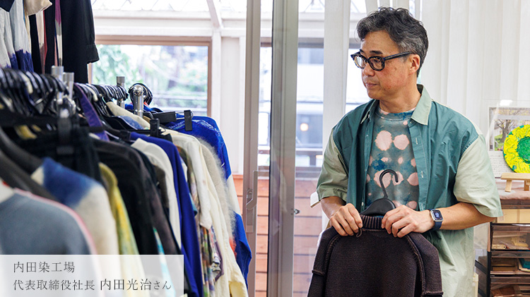 【CENTENA】LUXURY ドット柄ハンドペイントTシャツ