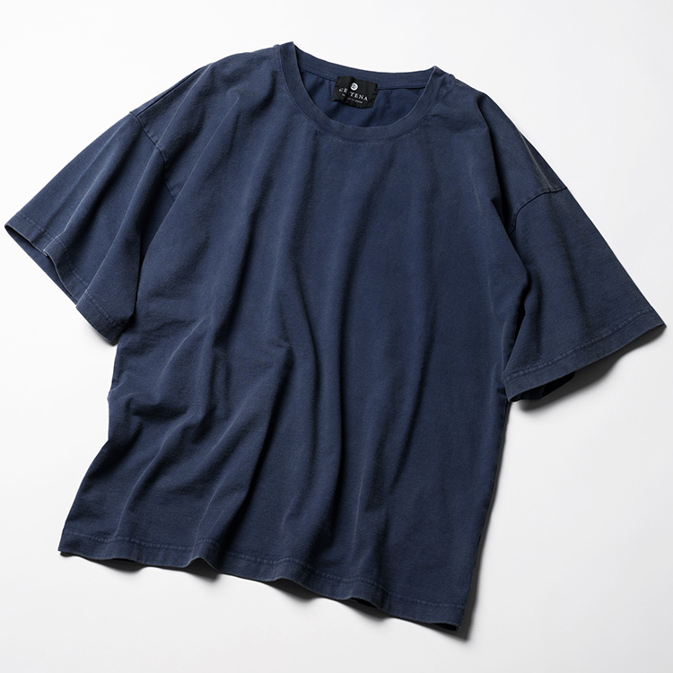 【CENTENA】LUXURY　硫化染めミストブリーチTシャツ