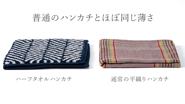 【CENTENA】今治スタイリッシュハーフタオルハンカチ