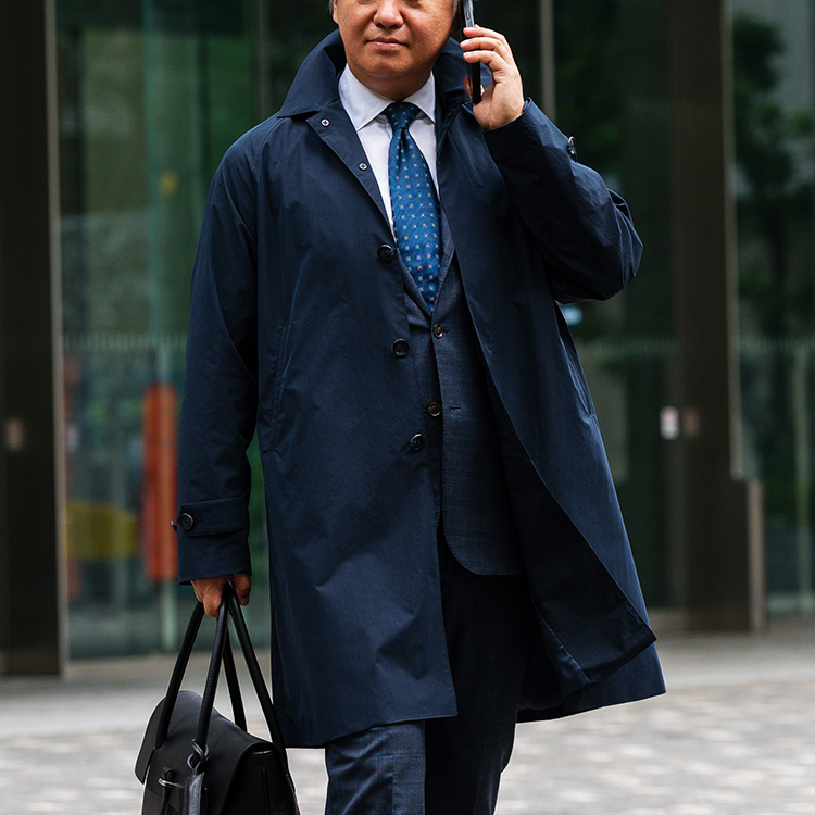 【CENTENA】 THE POWER　高機能 プレミアムステンカラーコート