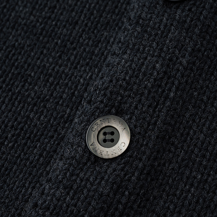 【CENTENA】LUXURY 度詰めウールカーディガン