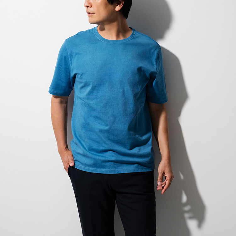 CENTENA】LUXURY 琉球藍染 ジャパンブルーTシャツ | 藤巻百貨店