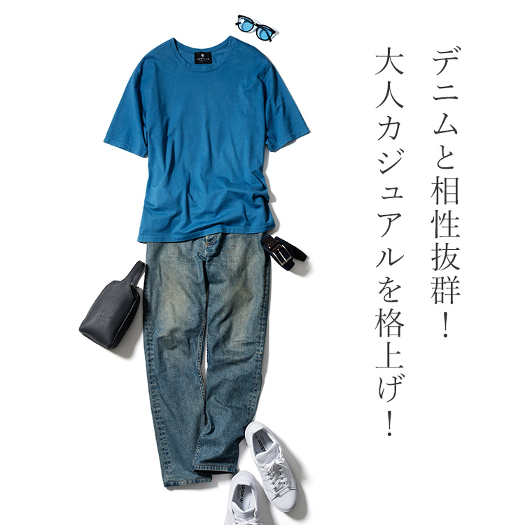 CENTENA】LUXURY 琉球藍染 ジャパンブルーTシャツ | 藤巻百貨店