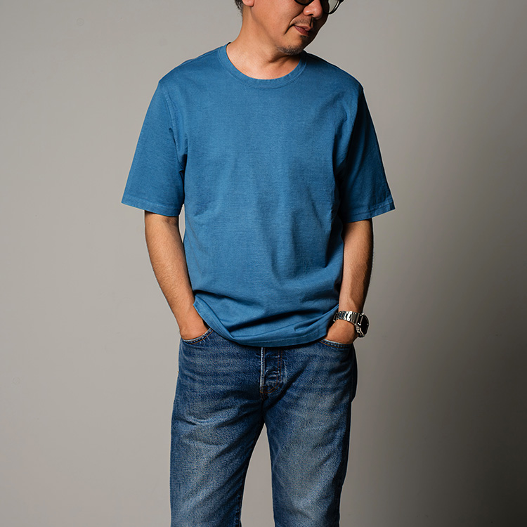 CENTENA】LUXURY 琉球藍染 ジャパンブルーTシャツ | 藤巻百貨店