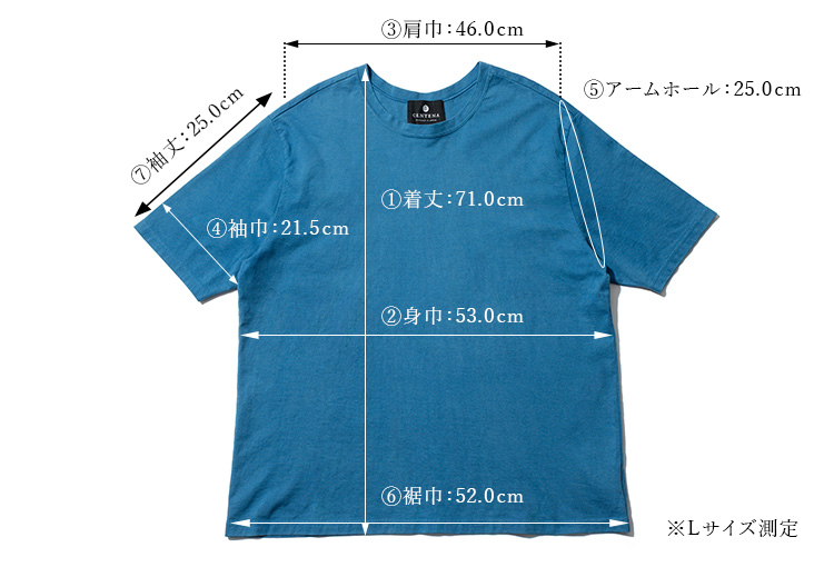 CENTENA】LUXURY 琉球藍染 ジャパンブルーTシャツ | 藤巻百貨店