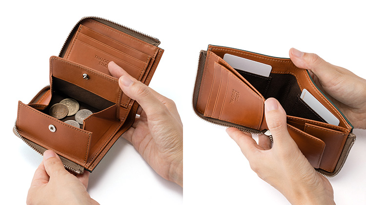 【TRIALOGUE STUDIO】帆布の財布