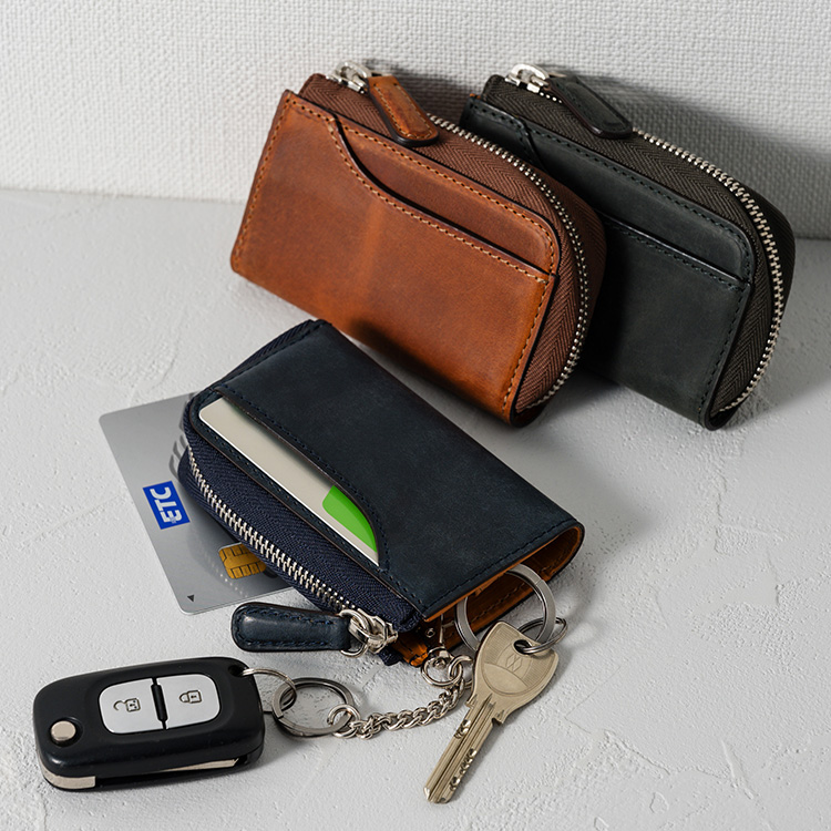 【TRIALOGUE STUDIO】モレリア スマートキーケース 藤巻百貨店別注