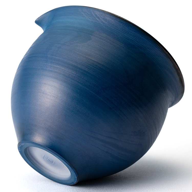 【本田星陶所】ブルーシルエット「静寂」 ぐい呑みと片口