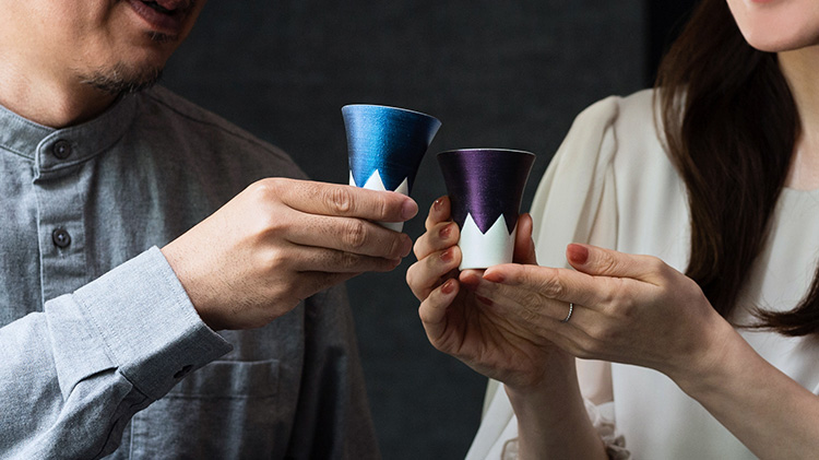 【金照堂】麟 Lin 富士山ショットグラス