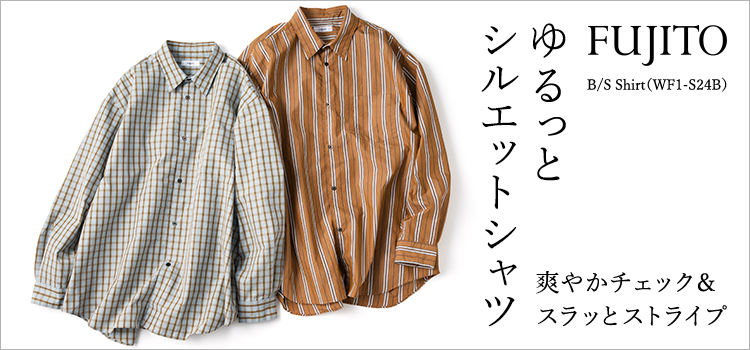 【FUJITO】B/S Shirt（WF1-S24B）