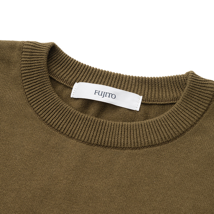 【FUJITO】L/S Knit T-Shirt（WF1-K23）
