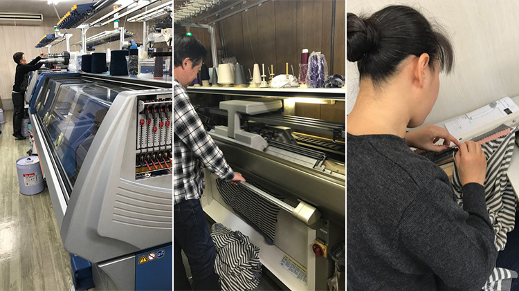 【FUJITO】Side Rib Sweater