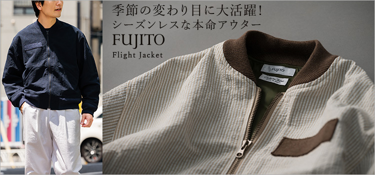 【FUJITO】Flight Jacket（WF1-J141）