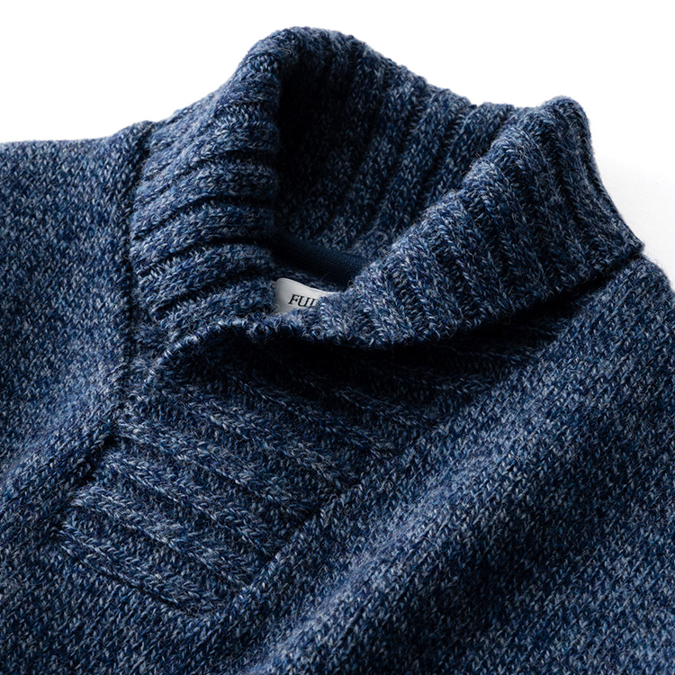 【FUJITO】Shawl Collar Sweater
