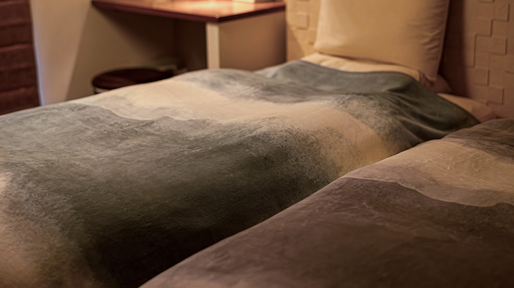 【LOOM&SPOOL】Flood of Light綿毛布