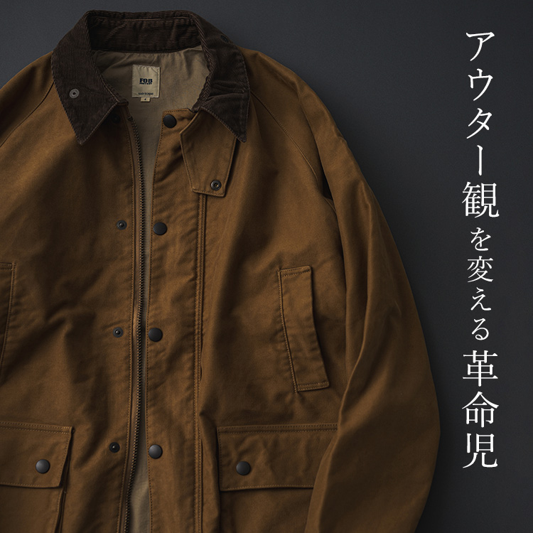 【F.O.B FACTORY】MOLESKIN RIDING JKT(F2361)