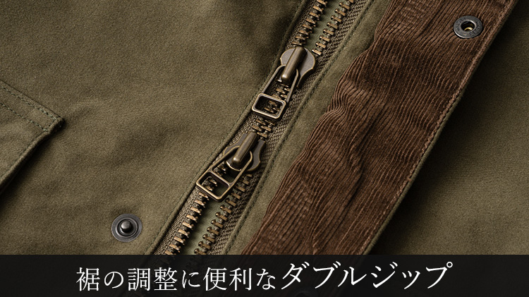 【F.O.B FACTORY】MOLESKIN RIDING JKT(F2361)