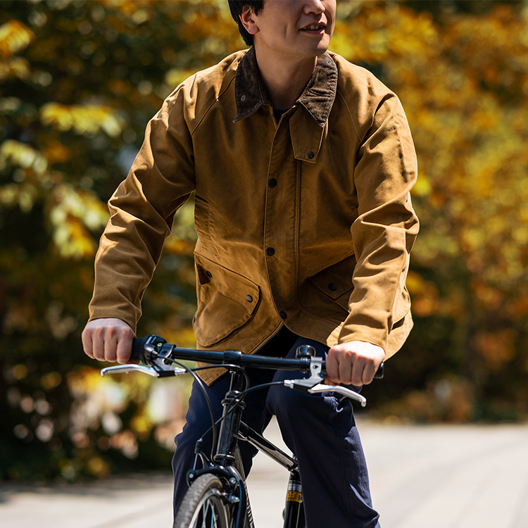 【F.O.B FACTORY】MOLESKIN RIDING JKT(F2361)