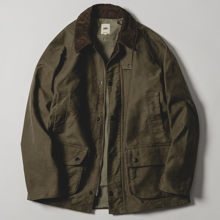 【F.O.B FACTORY】MOLESKIN RIDING JKT(F2361)