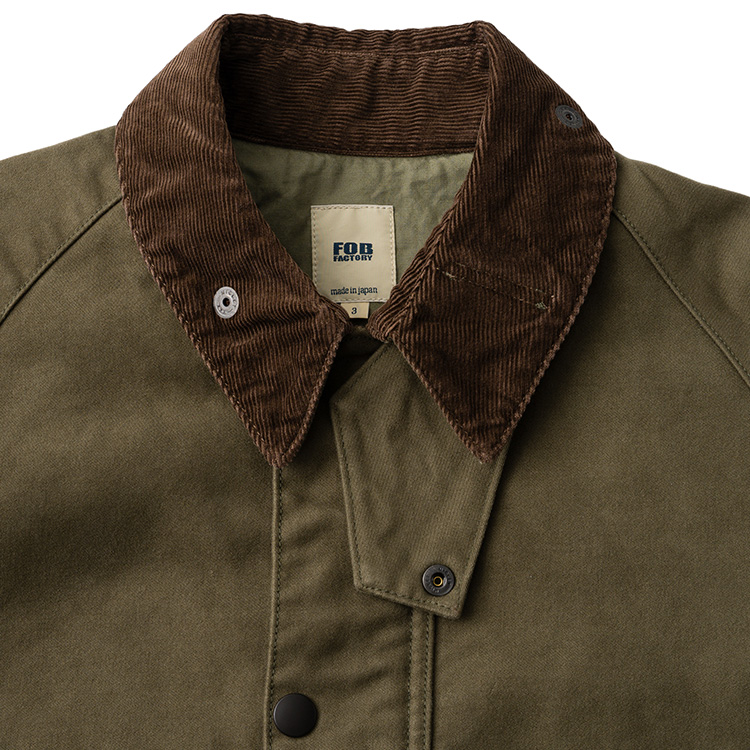 【F.O.B FACTORY】MOLESKIN RIDING JKT(F2361)