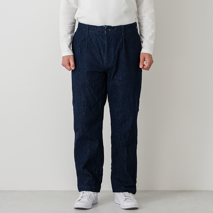 F.O.B FACTORY】F0508 DENIM TRACK PANTS | 藤巻百貨店
