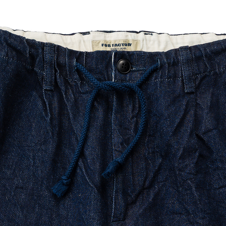 F.O.B FACTORY】F0508 DENIM TRACK PANTS | 藤巻百貨店
