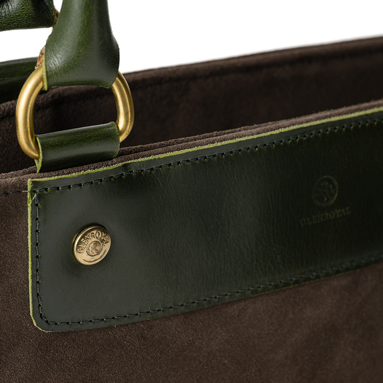 【GLENROYAL】TOTE BAG W LOGO PATCH BS