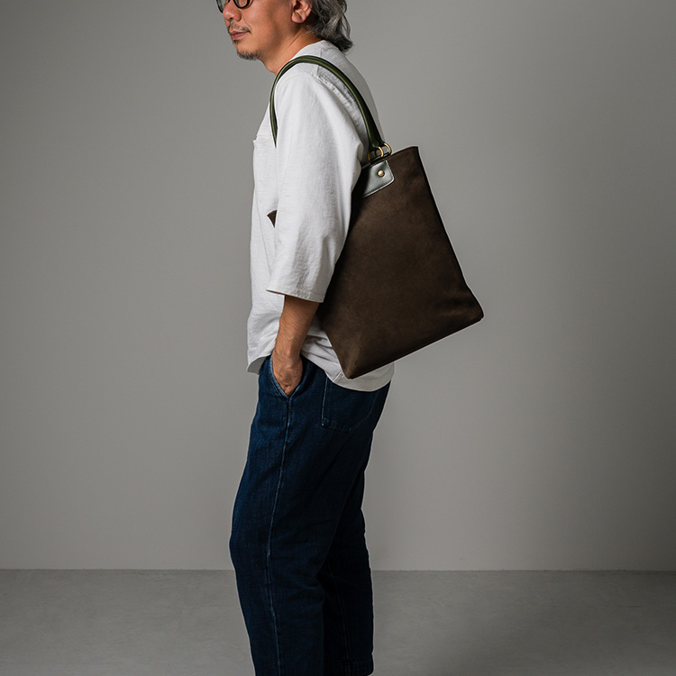 【GLENROYAL】TOTE BAG W LOGO PATCH BS