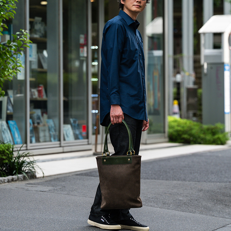 【GLENROYAL】TOTE BAG W LOGO PATCH BS